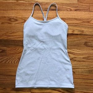 Striped Lulu lemon tank top